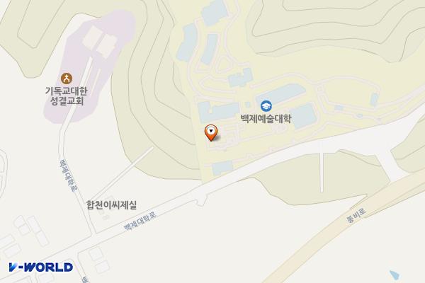 BMW차징스테이션 백제예술대학교 위치 지도 — 전북특별자치도 완주군 봉동읍 백제대학로 171