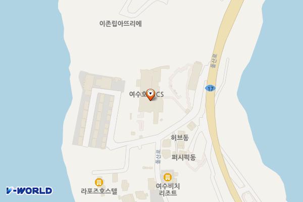 BMW차징스테이션 여수JCS호텔 by한독모터스 위치 지도 — 전남광주통합특별시 여수시 돌산읍 돌산로 3169-14