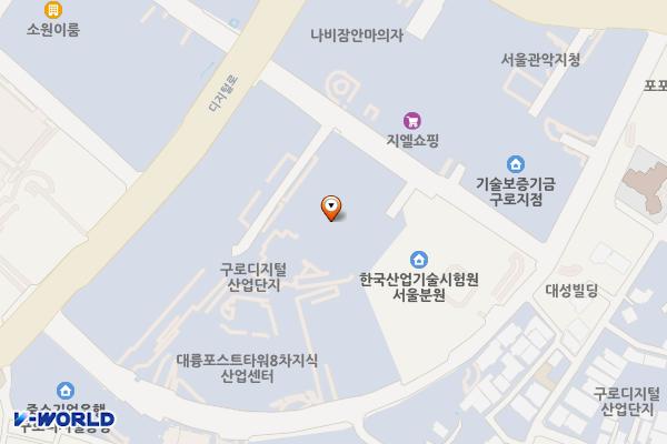 BMW차징스테이션 마리오타워 위치 지도 — 서울특별시 구로구 디지털로30길 28