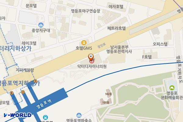 BMW차징스테이션 페어필드바이메리어트서울 위치 지도 — 서울특별시 영등포구 경인로 870