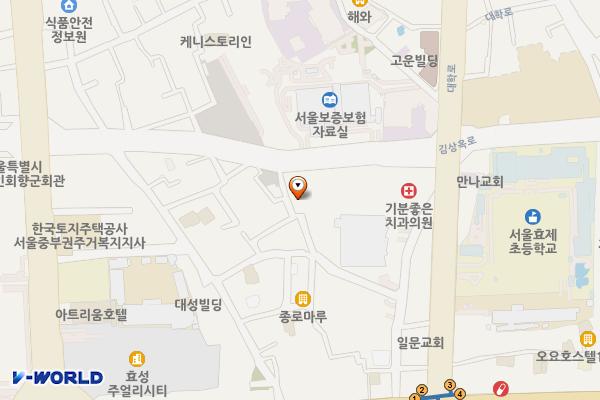 BMW차징스테이션 한국기독교연합회관 위치 지도 — 서울특별시 종로구 김상옥로 30