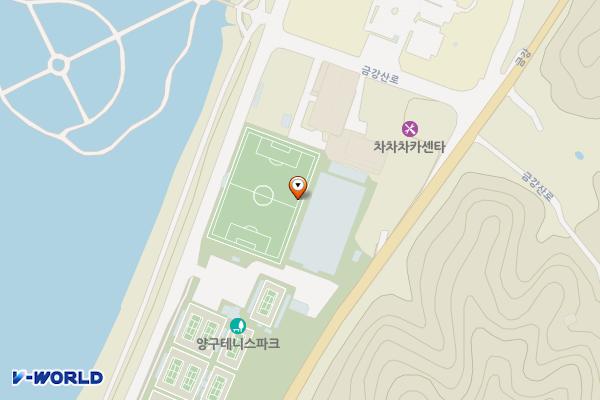 BMW차징스테이션 양구실내테니스장 위치 지도 — 강원특별자치도 양구군 양구읍 함춘로 104