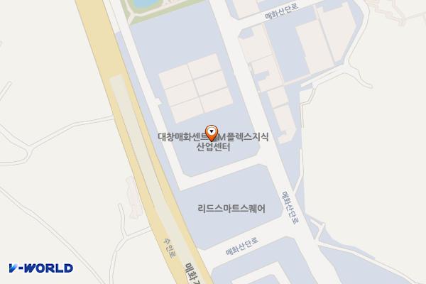 BMW차징스테이션 대창센트럴M지식산업센터 위치 지도 — 경기도 시흥시 매화산단로 95