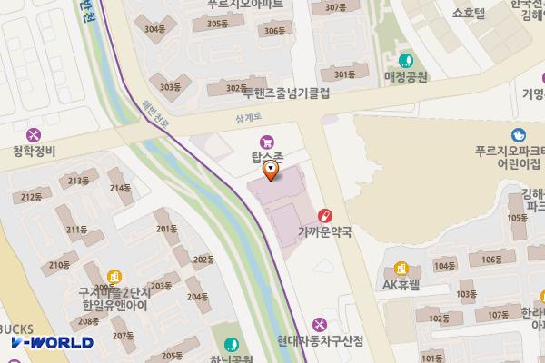 BMW차징스테이션 강일병원 위치 지도 — 경상남도 김해시 가락로 359
