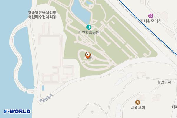 레솔레파크공영주차장 위치 지도 — 경기도 의왕시 왕송못동로 295