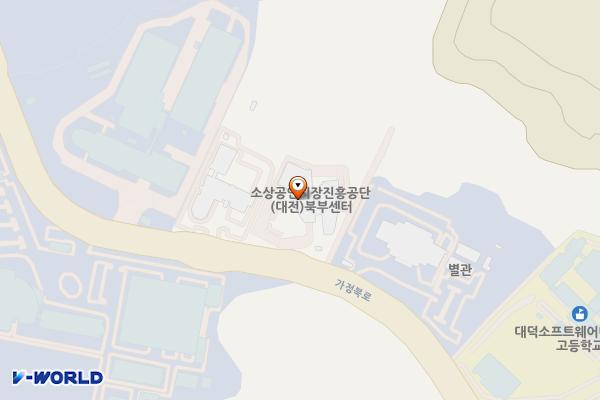 대전일자리경제진흥원(본원) 위치 지도 — 대전광역시 유성구 가정북로 96
