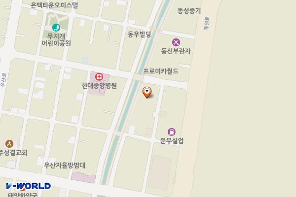 원주퍼스티지더올림 위치 지도 — 강원특별자치도 원주시 상지대길 9