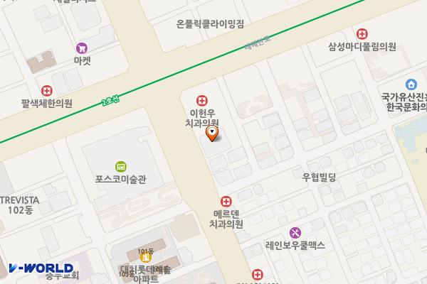 도화엔지니어링도화타워 위치 지도 — 서울특별시 강남구 삼성로 438