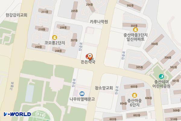 해태쇼핑타운 위치 지도 — 경기도 고양시 일산동구 중산로 241
