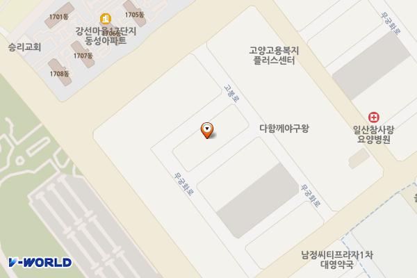 코오롱레이크폴리스3차a동 위치 지도 — 경기도 고양시 일산동구 고봉로 20-26