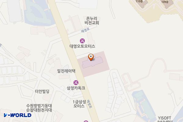 수원요양병원 위치 지도 — 경기도 수원시 영통구 매영로 229