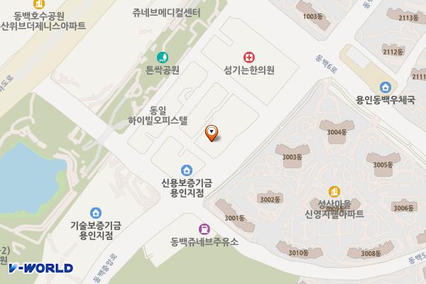 동백벤포스타 위치 지도 — 경기도 용인시 기흥구 동백중앙로 269