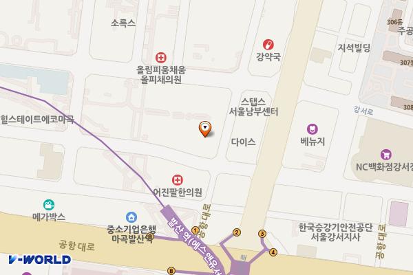 마곡열린프라자 위치 지도 — 서울특별시 강서구 마곡중앙6로 93
