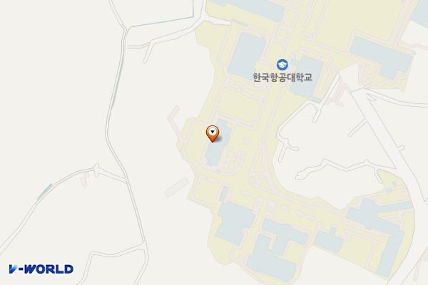 한국항공대학교 위치 지도 — 경기도 고양시 덕양구 항공대학로 76