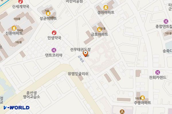 금정제일공영주차장 위치 지도 — 경기도 군포시 금재로 29