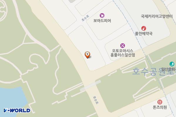 중앙하이츠빌 위치 지도 — 경기도 고양시 일산동구 중앙로1275번길 14-25