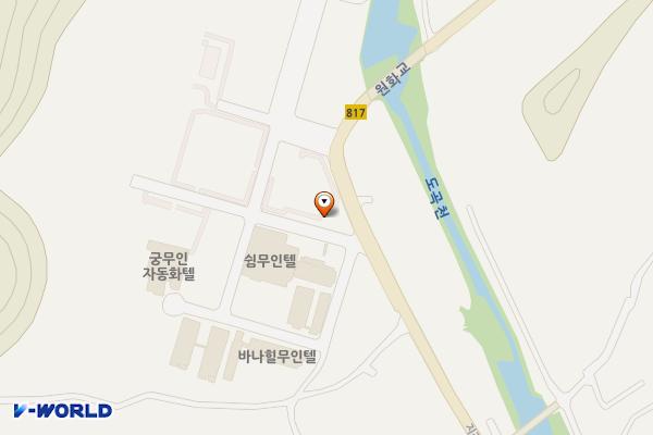 도곡온천주차장(821번지) 위치 지도 — 전남광주통합특별시 화순군 도곡면 지강로 313-1