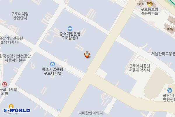 태평양물산B 위치 지도 — 서울특별시 구로구 디지털로31길 12