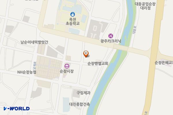 순창시장공영주차장 위치 지도 — 전북특별자치도 순창군 순창읍 순창4길 35