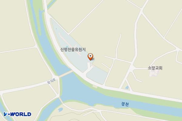찬물내기유원지 위치 지도 — 전북특별자치도 순창군 팔덕면 찬물내기길 2