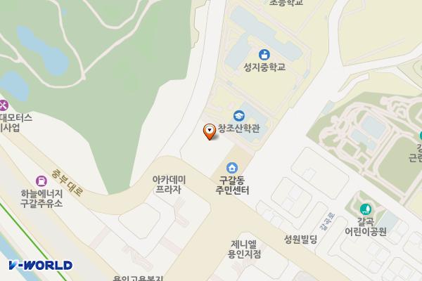 소망빌딩 위치 지도 — 경기도 용인시 기흥구 강남서로 18