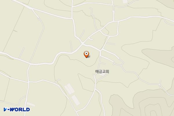 매금리마을공영주차장 위치 지도 — 충청북도 영동군 용산면 매금리 613-1