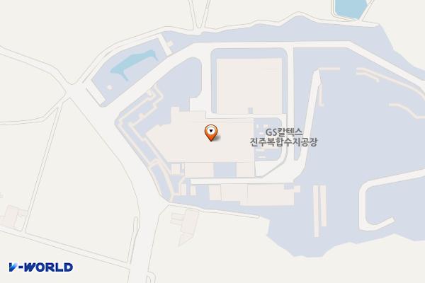지에스칼텍스진주복합수지공장 위치 지도 — 경상남도 진주시 지수면 용봉로 130