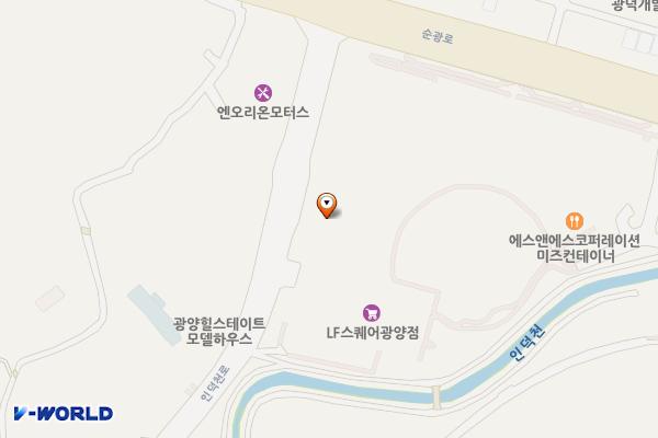 LF스퀘어광양점 위치 지도 — 전남광주통합특별시 광양시 광양읍 순광로 466