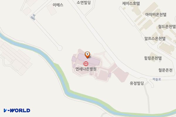 연세나은병원 위치 지도 — 경기도 화성시 팔탄면 버들로 1576