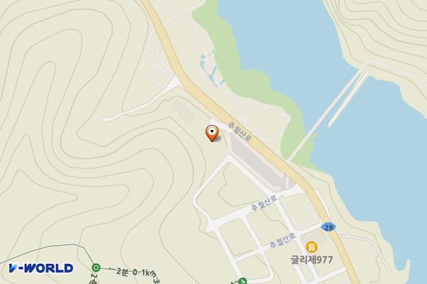 담양군추월산관광단지주차장 위치 지도 — 전남광주통합특별시 담양군 용면 추월산로 997, 월계리 149-38 일원