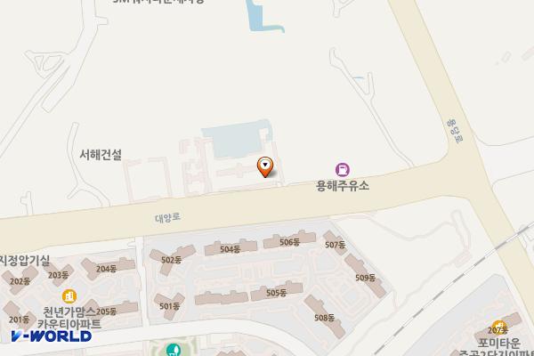 선그린골프클럽 위치 지도 — 전남광주통합특별시 목포시 대양로 139