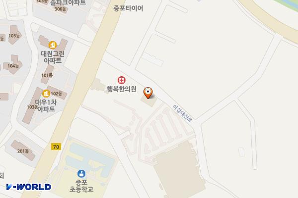 신세기타운빌딩 위치 지도 — 경기도 이천시 이섭대천로 1440-8