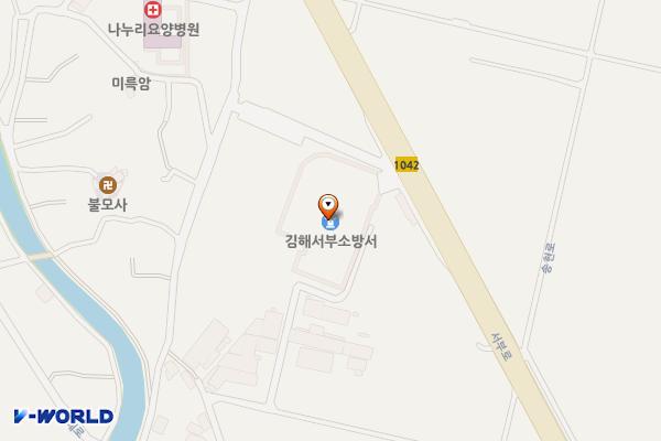 김해서부소방서 위치 지도 — 경상남도 김해시 진례면 서부로 730