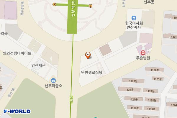 늘봄스위트빌2차 위치 지도 — 경기도 안산시 단원구 선부광장로 77