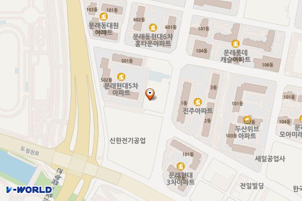 BMW차징스테이션 명지페르마타오피스텔 위치 지도 — 서울특별시 영등포구 선유서로 15