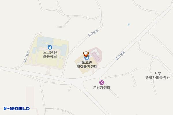 도고면사무소 위치 지도 — 충청남도 아산시 도고면 도고면로 91