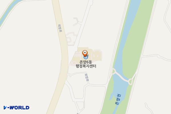 온양6동사무소 위치 지도 — 충청남도 아산시 외암로 1330