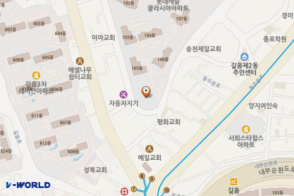 서울 성북구 미아중앙교회 위치 지도 — 서울특별시 성북구 삼양로4길 14