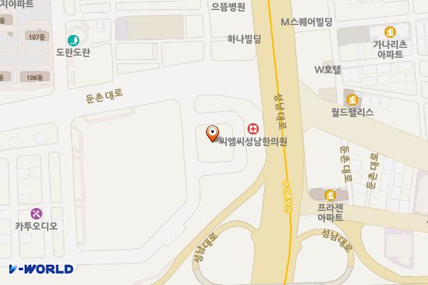 경기 성남시 성남아리스타시티 위치 지도 — 경기도 성남시 중원구 둔촌대로80번길 3-10