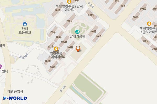 보령축협하나로마트 위치 지도 — 충청남도 보령시 주공로 52-1