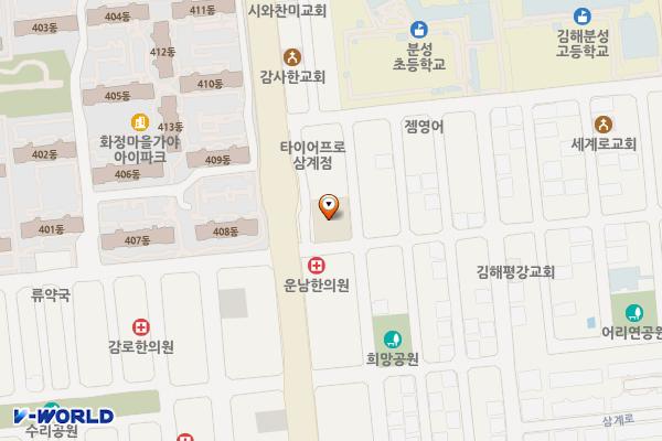 다이소김해삼계2호점 위치 지도 — 경상남도 김해시 가야로 155