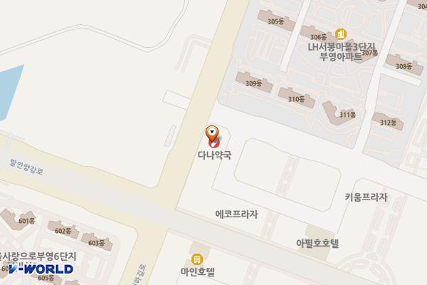 향남탑스프라자1차 위치 지도 — 경기도 화성시 향남읍 상신하길로 326