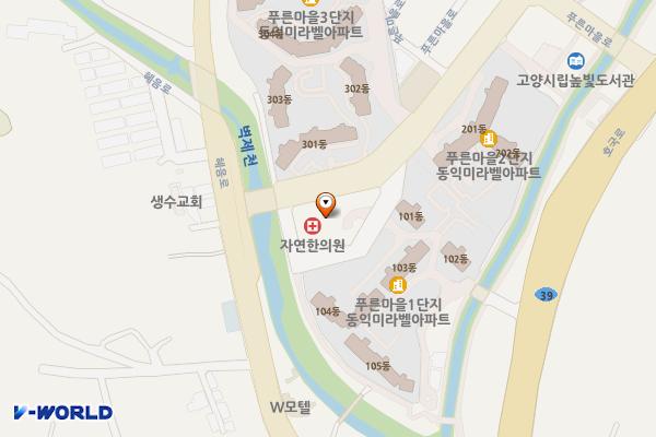 이프라자 위치 지도 — 경기도 고양시 덕양구 푸른마을로 6