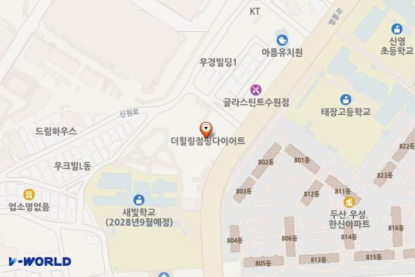 에이스하이엔드타워 위치 지도 — 경기도 수원시 영통구 영통로 237