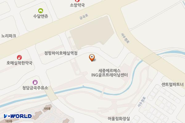 로얄팰리스4차 위치 지도 — 경기도 수원시 권선구 금곡로196번길 92