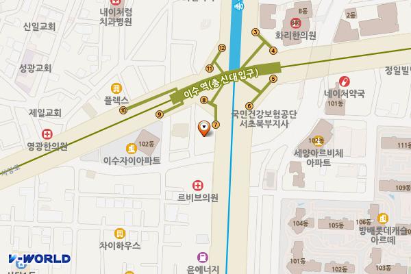 골든시네마타워 위치 지도 — 서울특별시 동작구 동작대로 89