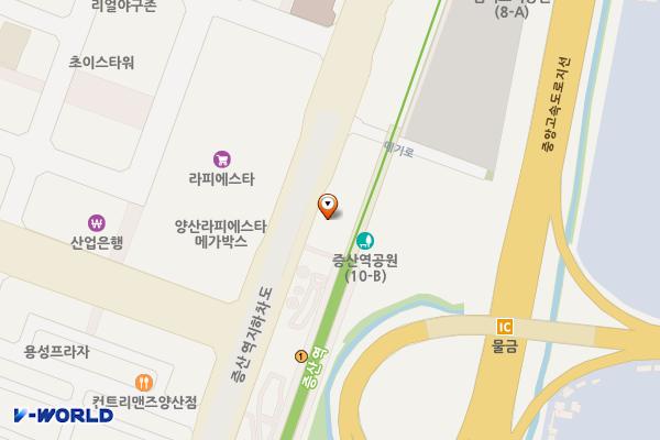 푸드엔증산점 위치 지도 — 경상남도 양산시 물금읍 메기로 184
