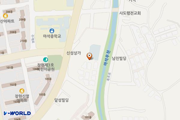 웰스포빌딩 위치 지도 — 경기도 남양주시 화도읍 창현로 33