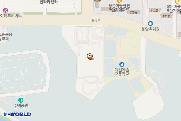 케이티분당본사 위치 지도 — 경기도 성남시 분당구 불정로 90