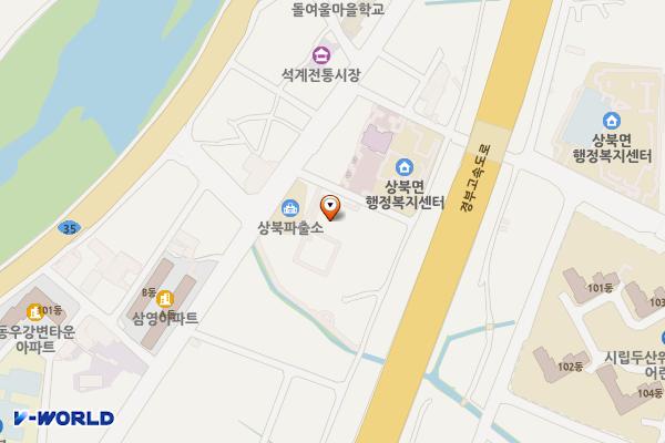 케이티양주빌딩 위치 지도 — 경상남도 양산시 상북면 상북중앙로 396